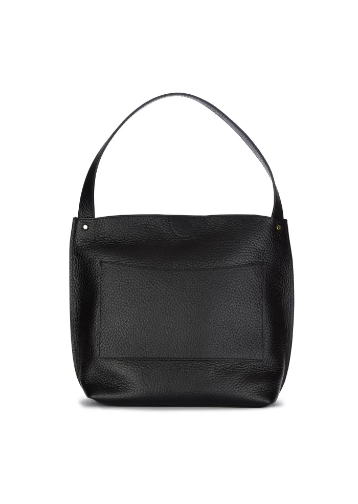 GIANNI CHIARINI | BORSA A SPALLA EAGLE NERO Fornitura limitata