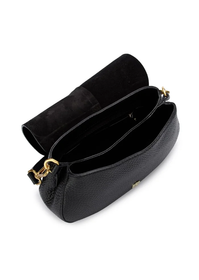 GIANNI CHIARINI | BORSA A SPALLA HELENA ROUND NERO Offerta per la Festa della Mamma