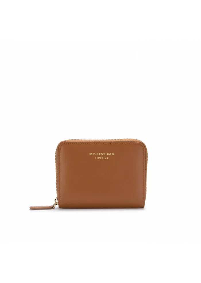 MY BEST BAG | PORTAFOGLIO PELLE MARRONE CAMMELLO Latest fashion