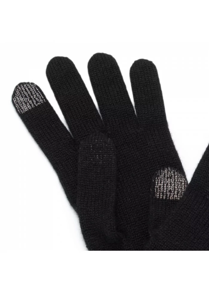 RIVIERA CASHMERE | GUANTI TOUCH CASHMERE NERO Nuovi prodotti