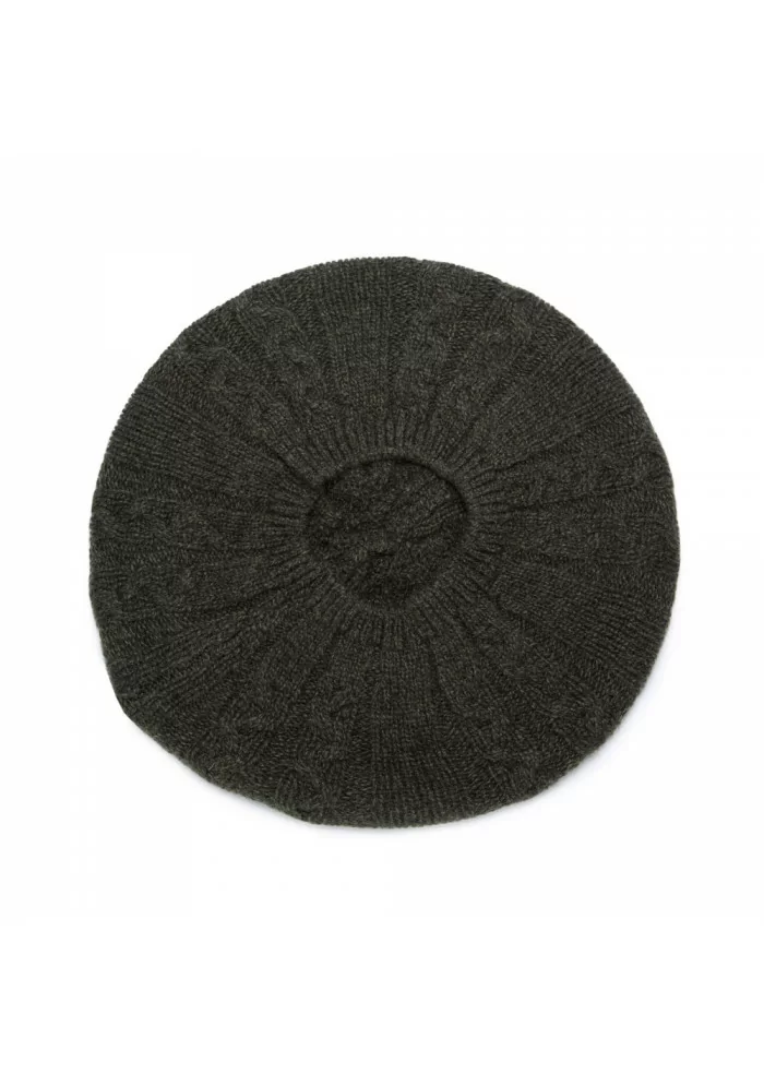 RIVIERA CASHMERE | BERRETTO BASCO TRECCE VERDE Offerte stagionali