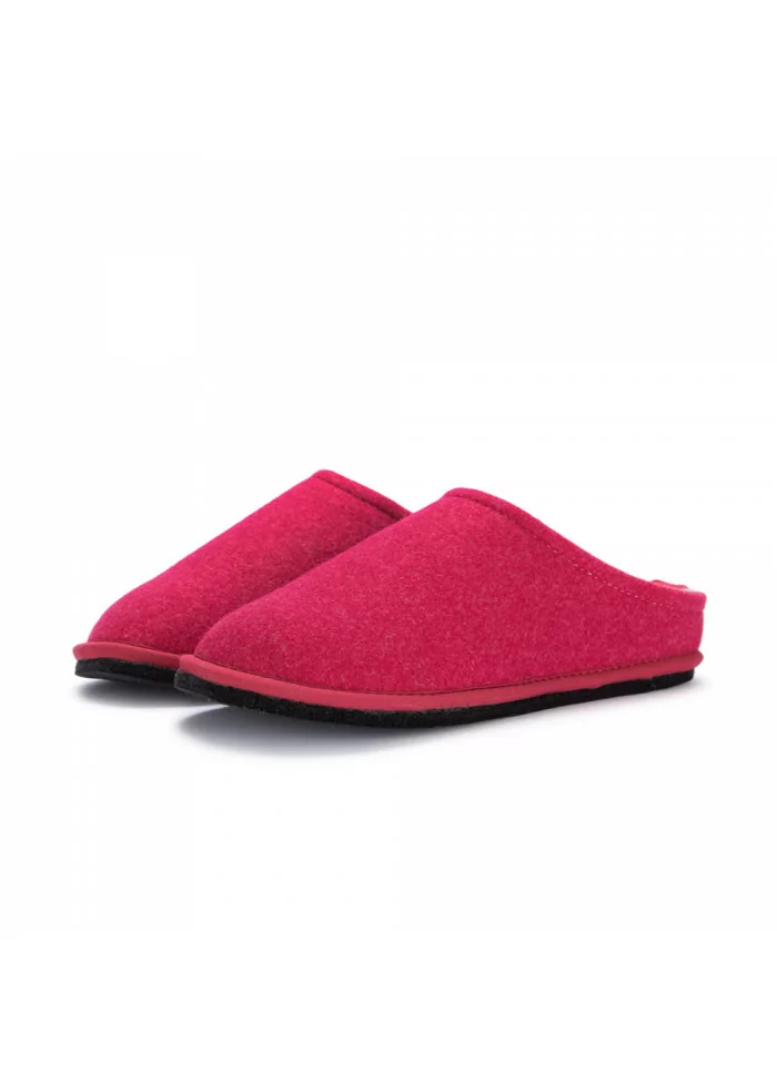 LÖWENWEISS | PANTOFOLE FELTRO DI LANA FUCHSIA Offerte giornaliere