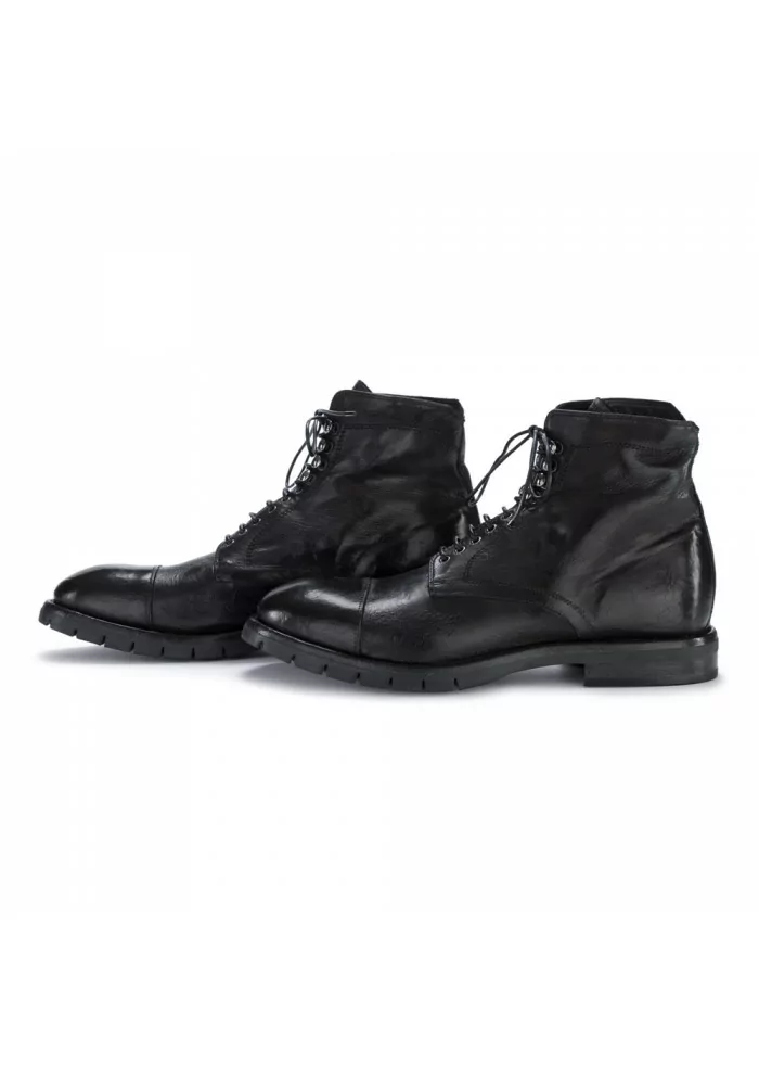 LEMARGO | STIVALI ALLACCIATI DR02A CERVO NERO Ultimo giorno