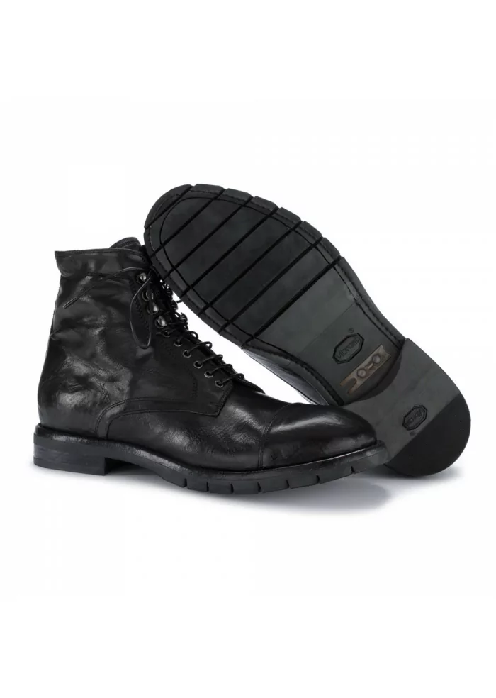 LEMARGO | STIVALI ALLACCIATI DR02A CERVO NERO Ultimo giorno
