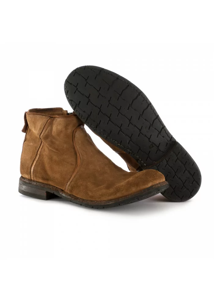 MANOVIA 52 | STIVALE TRONCHETTO 8689 VELOUR MARRONE Fino al 65% di sconto