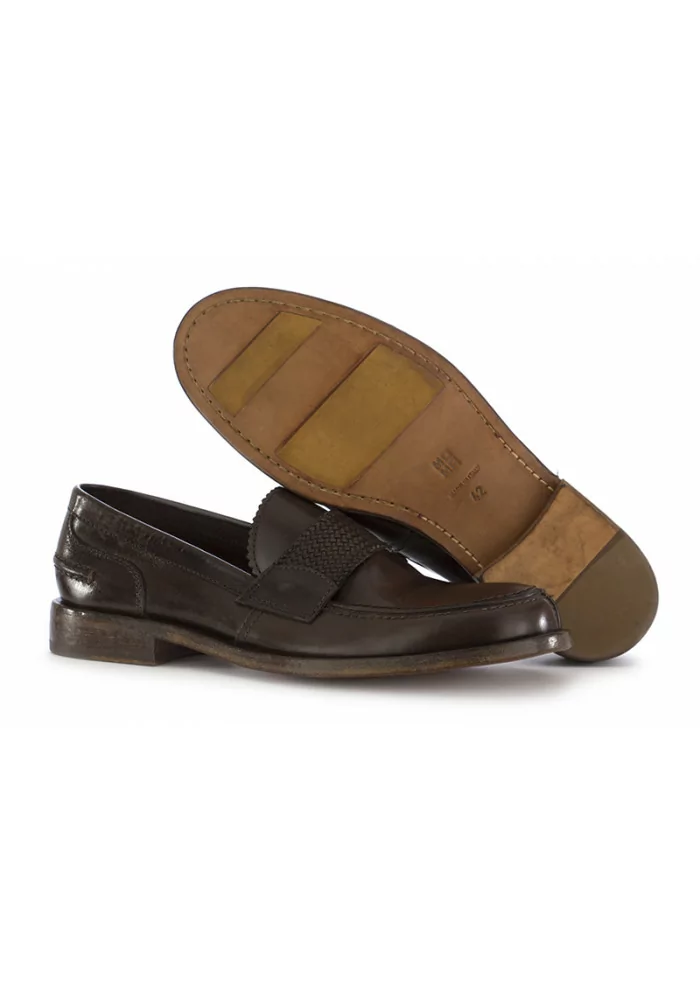 MOMA | MOCASSINI APPALOSA PELLE MARRONE Discount Store per i nuovi prodotti