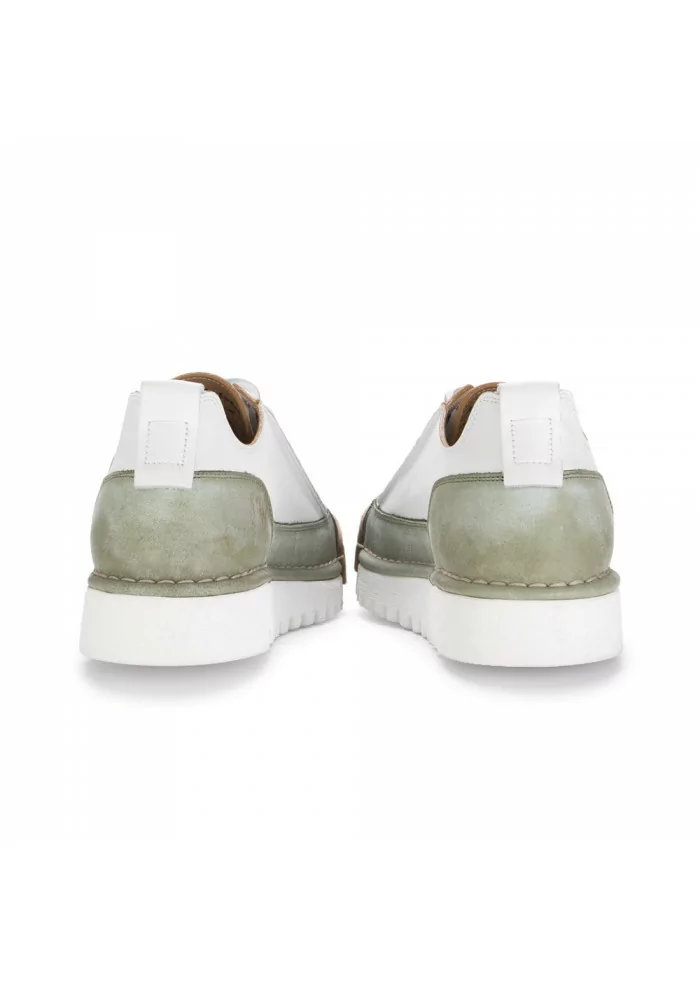 BNG REAL SHOES | SNEAKERS "LA SALVIA" BIANCO VERDE Trasporto libero internazionale