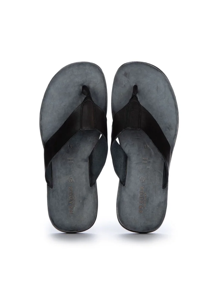 BRADOR | SANDALI CHROMO MAT. T/CAPO NERO Black Friday Prezzi