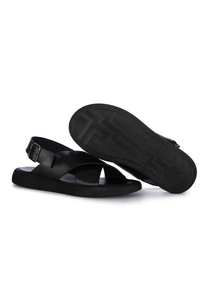 BRADOR | SANDALI OSCAR MAT. T/CAPO NERO Duty-free