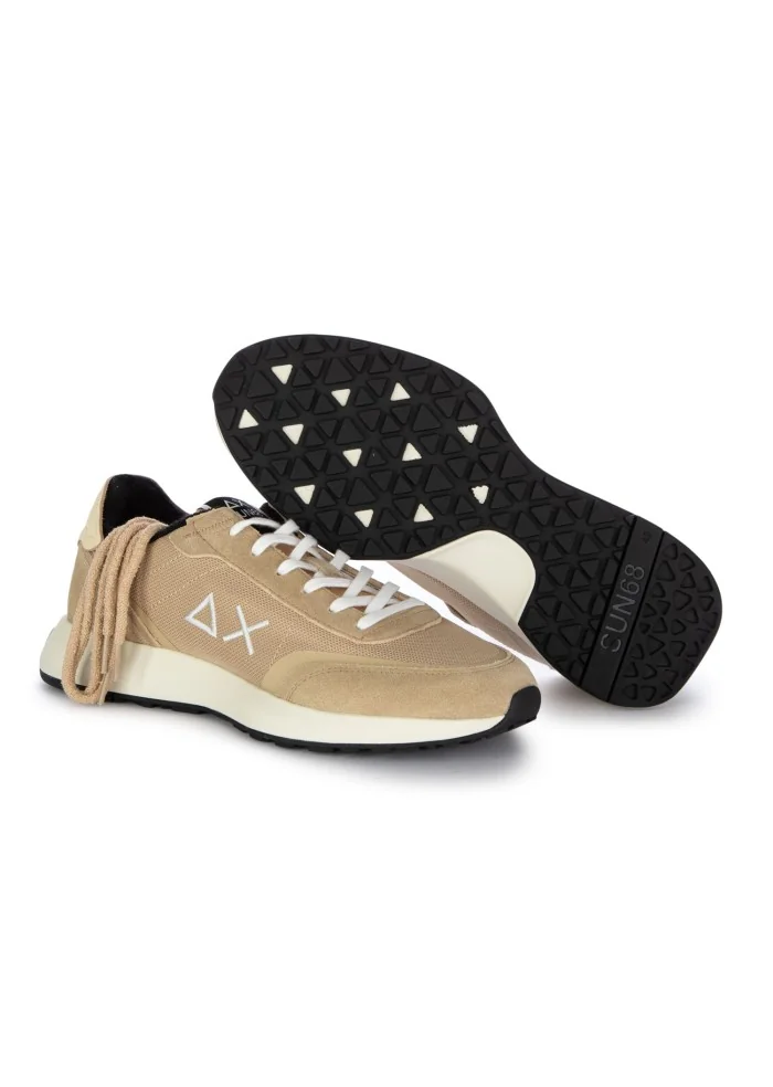 SUN68 | SNEAKERS CHAN MESH BEIGE Italia