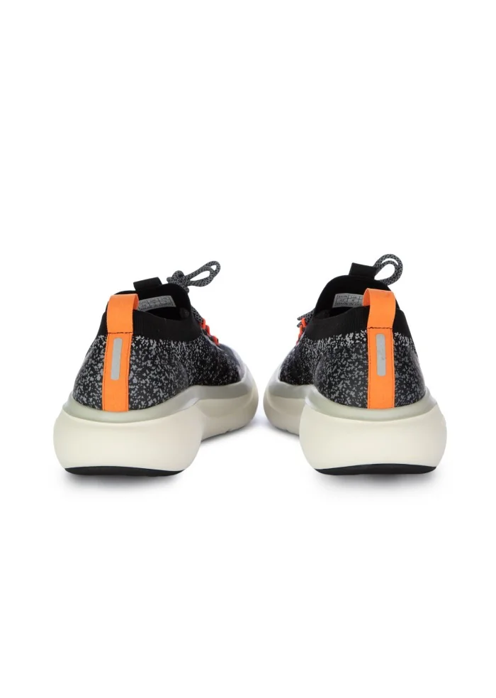 SUN68 | SNEAKERS JUPITER KNIT NERO ARANCIONE Nuovo