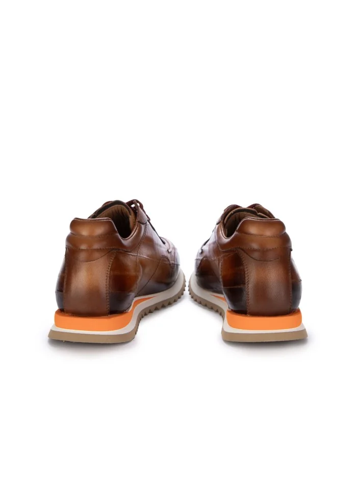 LORENZI | SCARPE ALLACCIATE ANGUILLA MARRONE Pezzi Unici
