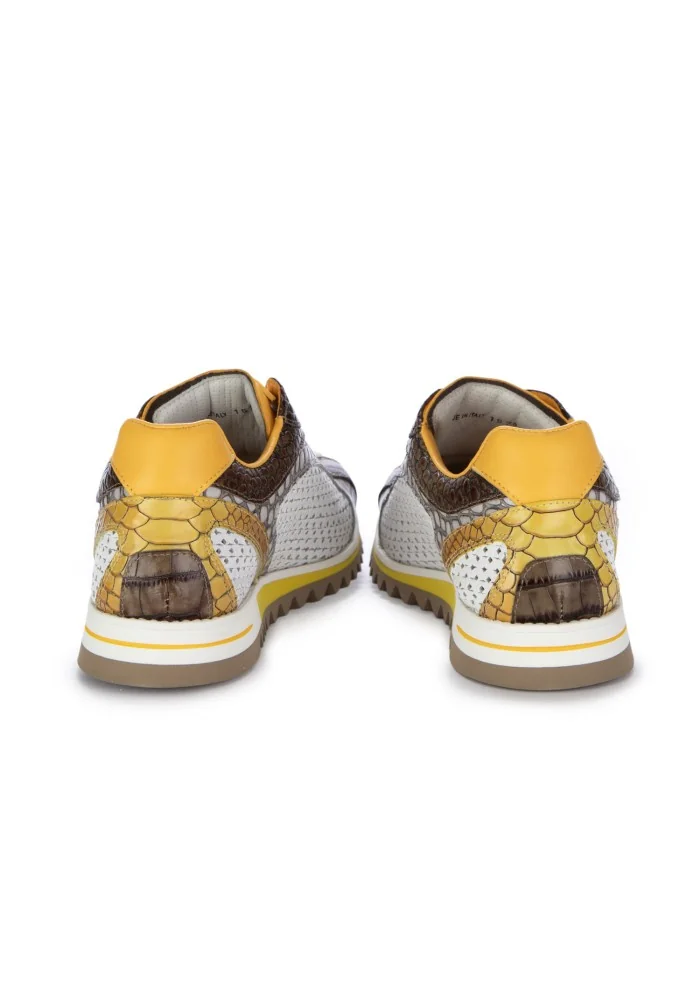 LORENZI | SCARPE ALLACCIATE FRESH GIALLO BIANCO Soddisfazione Garantita