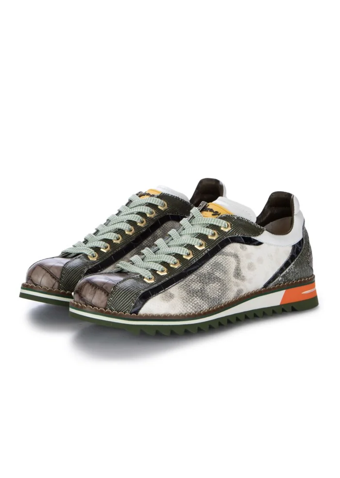 LORENZI | SCARPE ALLACCIATE MESSICO MULTICOLOR Qualità Garantita