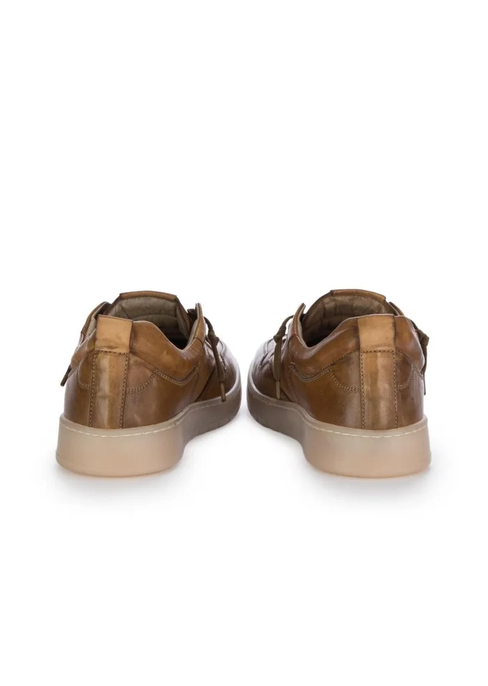 PAWELK'S | SNEAKERS CRUST CUOIO MARRONE Promozione Limitata