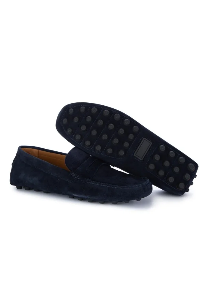 MANOVIA 52 | MOCASSINI CAMOSCIO HASH BLU SCURO Convenienza