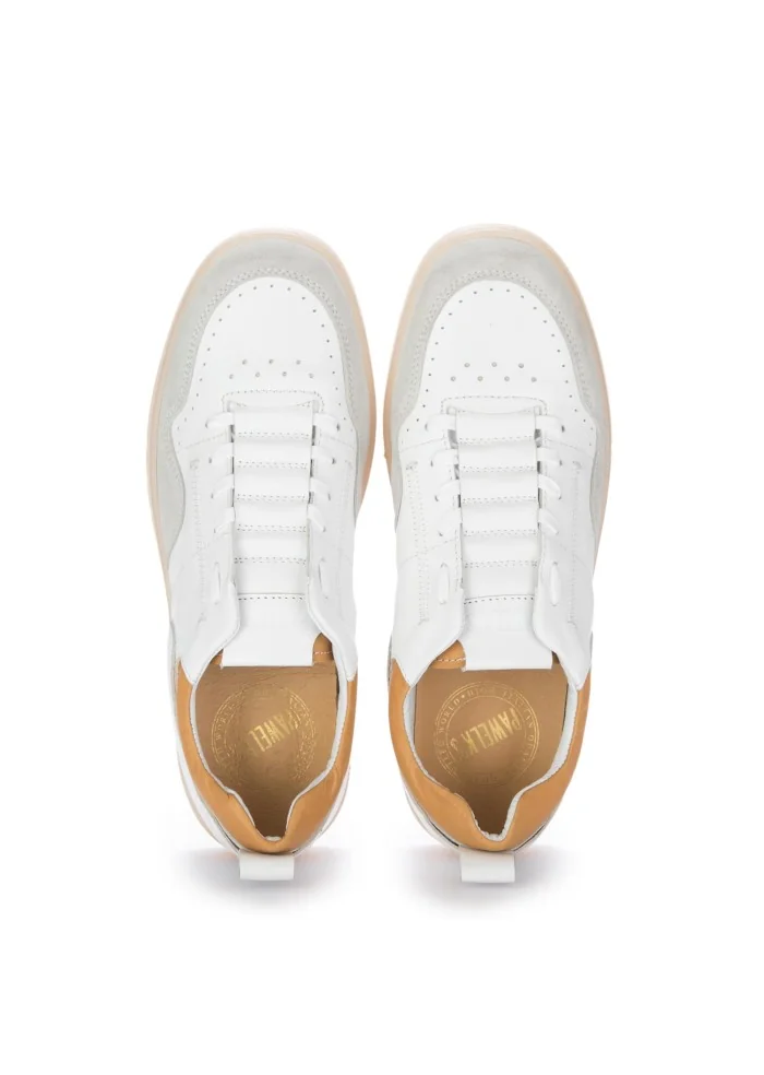 PAWELK'S | SNEAKERS CAMOSCIO VITELLO BIANCO Novità