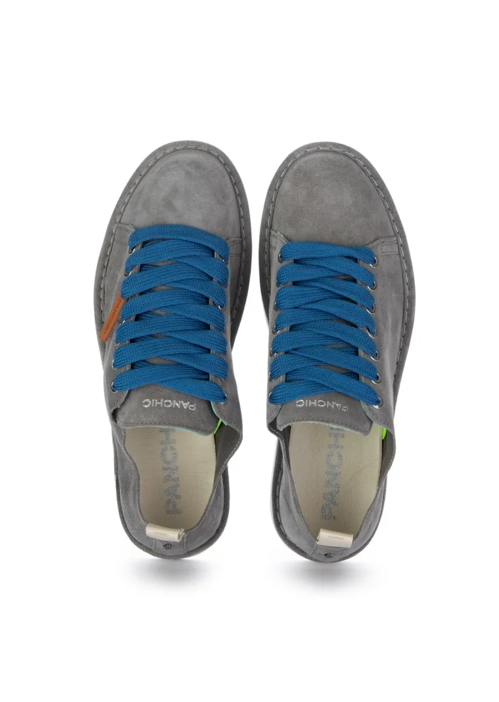 PANCHIC | SNEAKERS CAMOSCIO GRIGIO BLU Online