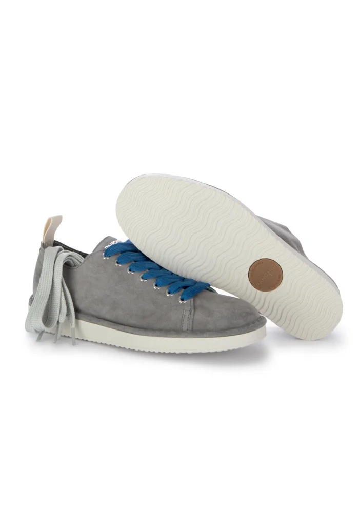 PANCHIC | SNEAKERS CAMOSCIO GRIGIO BLU Online