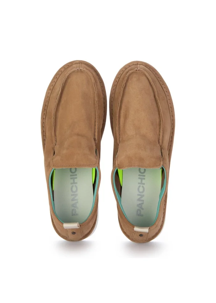 PANCHIC | SLIP ON CAMOSCIO MARRONE BISCOTTO Saldi