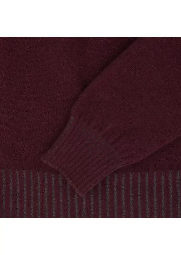 JURTA | MAGLIONE GOVA LANA MERINO BORDEAUX I Più Venduti