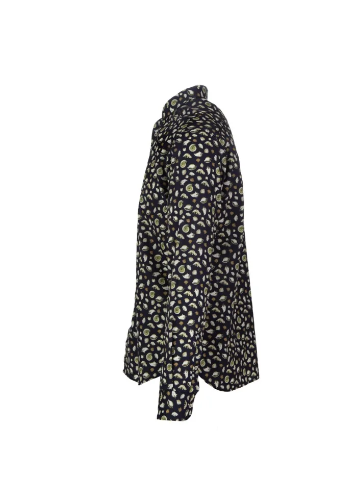 LIBERTY ROSE | CAMICIA CONCHIGLIE BLU Negozio
