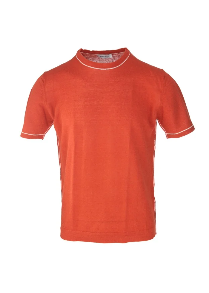WOOL & CO | T-SHIRT GIROCOLLO ARANCIONE In Saldo
