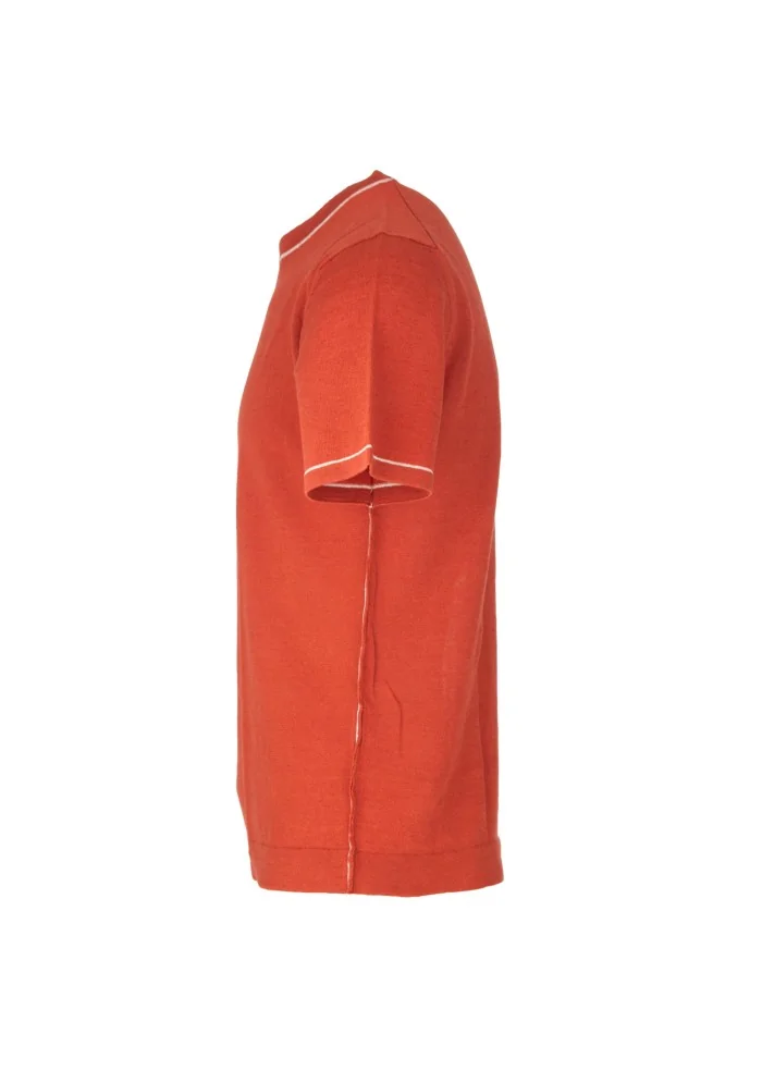 WOOL & CO | T-SHIRT GIROCOLLO ARANCIONE In Saldo