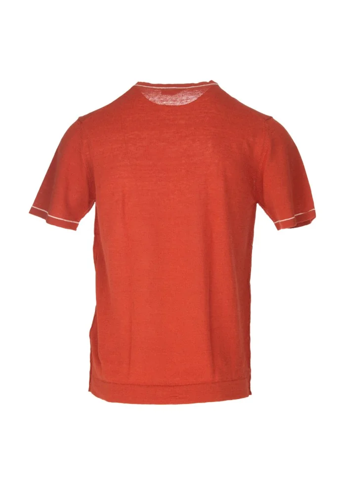 WOOL & CO | T-SHIRT GIROCOLLO ARANCIONE In Saldo