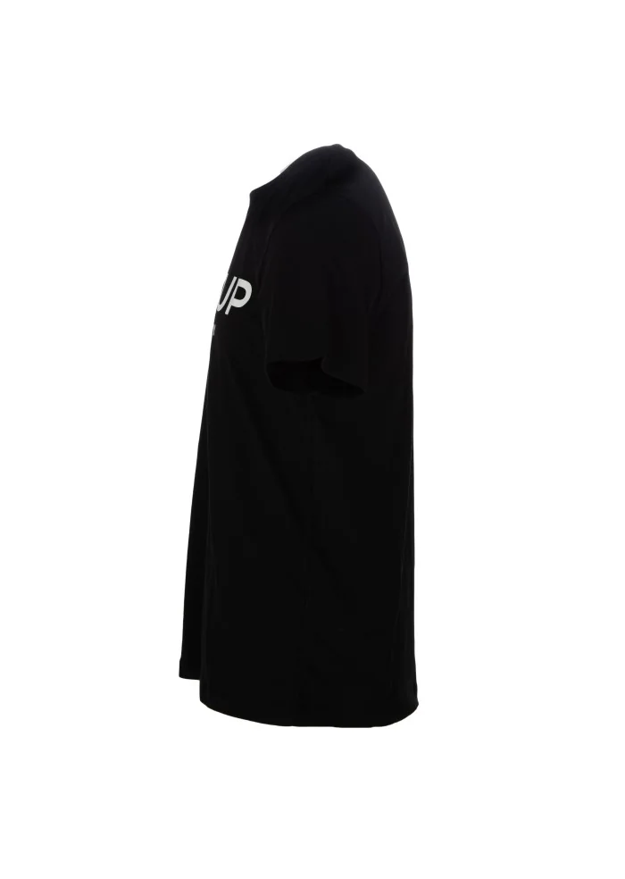 DONDUP | T-SHIRT GIROCOLLO LOGO NERO Moda