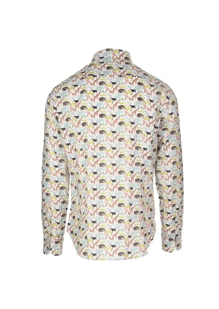 LIBERTY ROSE | CAMICIA BLAKE ANIMALI MULTICOLOR Sconto di tempo limitato