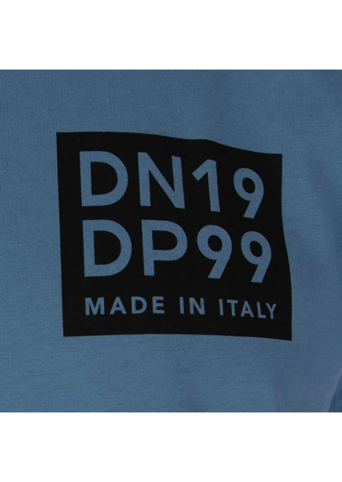 DONDUP | T-SHIRT LOGO A CONTRASTO CARTA DA ZUCCHERRO Offerta speciale
