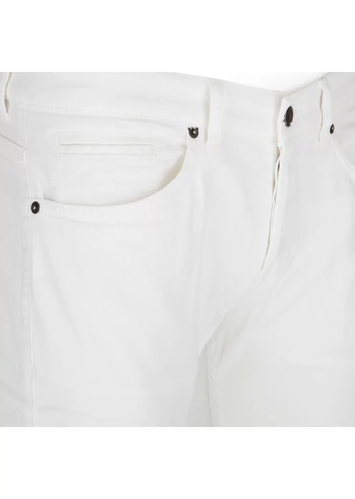 DONDUP | JEANS GEORGE SKINNY STRETCH BIANCO Offerta migliore