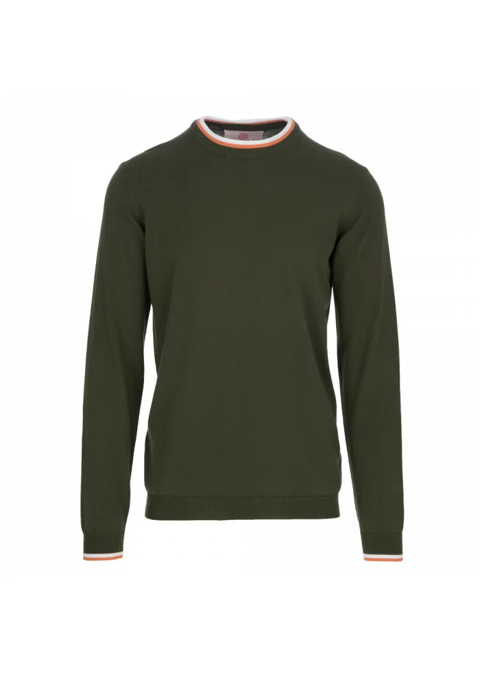 WOOL & CO | MAGLIONCINO COTONE VERDE Ritorno libero