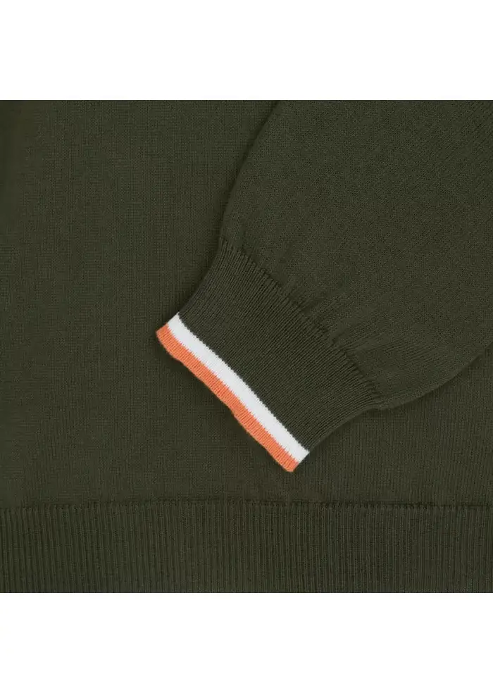 WOOL & CO | MAGLIONCINO COTONE VERDE Ritorno libero
