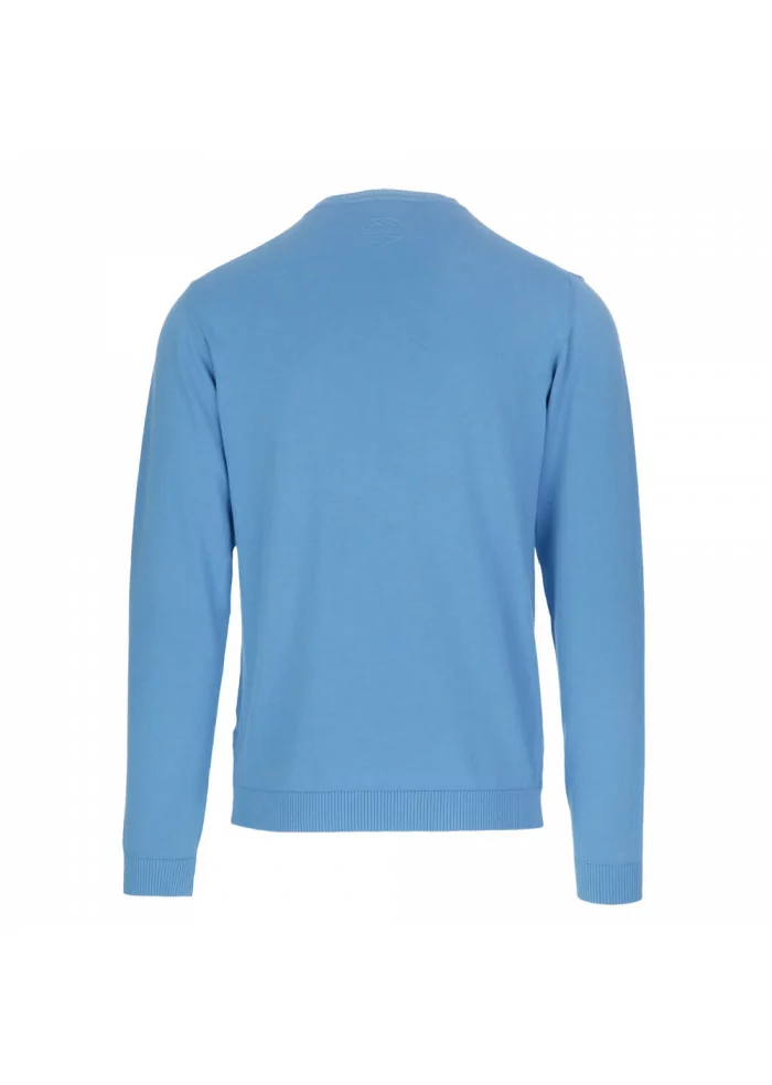 WOOL & CO | MAGLIONCINO COTONE CELESTE Latest stili