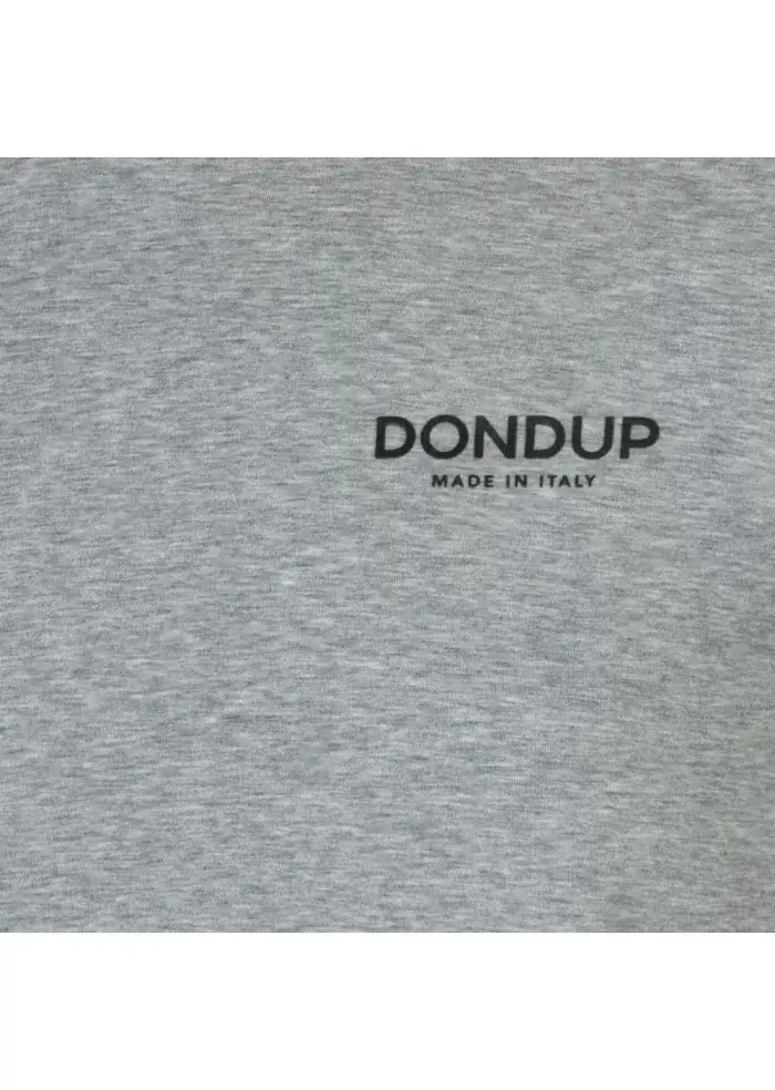 DONDUP | T-SHIRT LOGO GRIGIO Fino al 50% di sconto