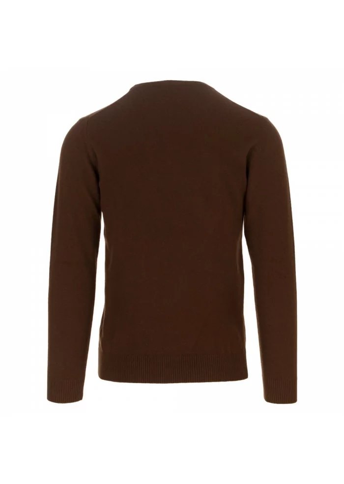 DANIELE FIESOLI | MAGLIONE GIROCOLLO MARRONE Only for today