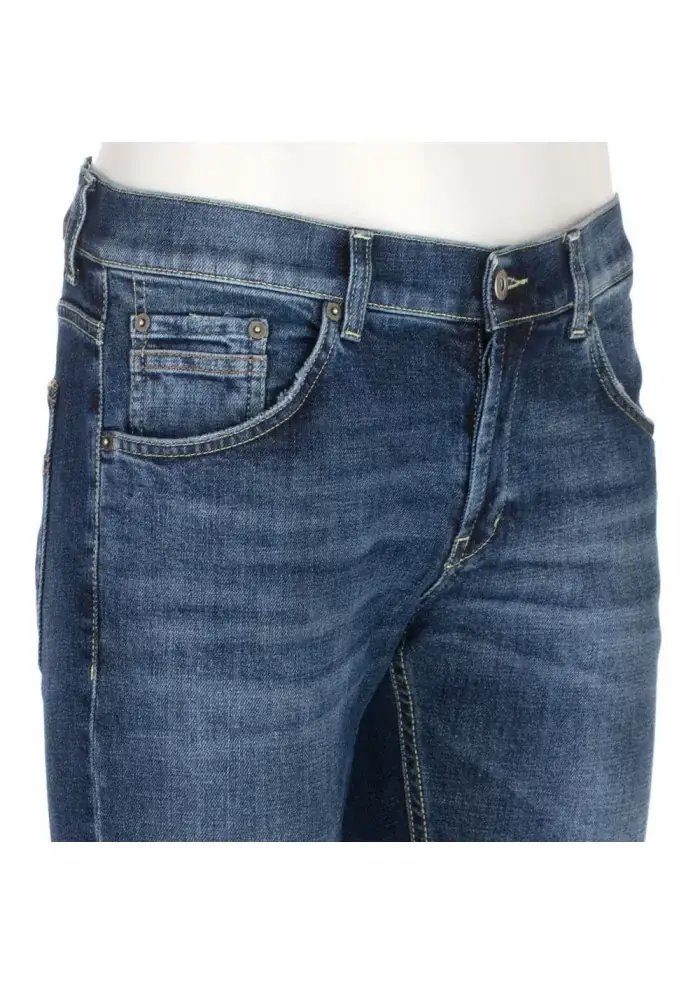 DONDUP | JEANS RITCHIE BQ9 BLU Fino al 55% di sconto