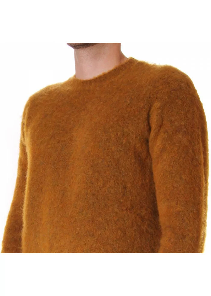 WOOL & CO | MAGLIONE GIROCOLLO GIALLO Limitato a 3 giorni