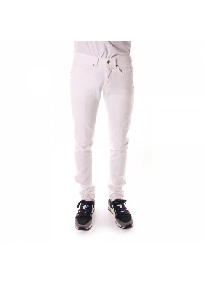 DONDUP | JEANS BS015U BIANCO Black Friday Prezzi