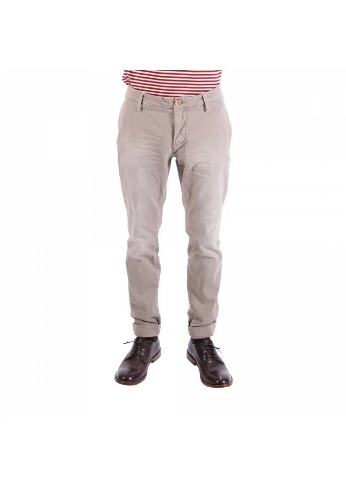AGLINI | PANTALONI CHINO SLIM BEIGE 50% di sconto per tempo limitato