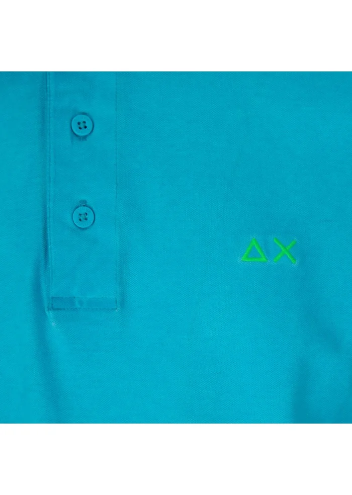 SUN68 | POLO SPECIAL DYES TURCHESE Sconti questo mese