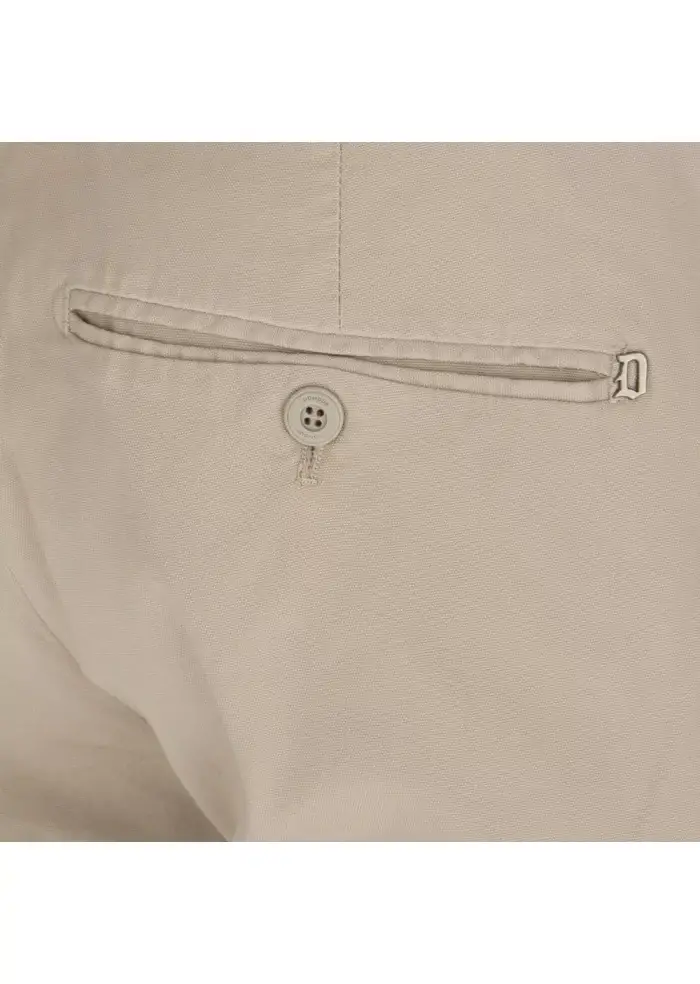 DONDUP | PANTALONI CHINO GAUBERT SLIM BEIGE Italy