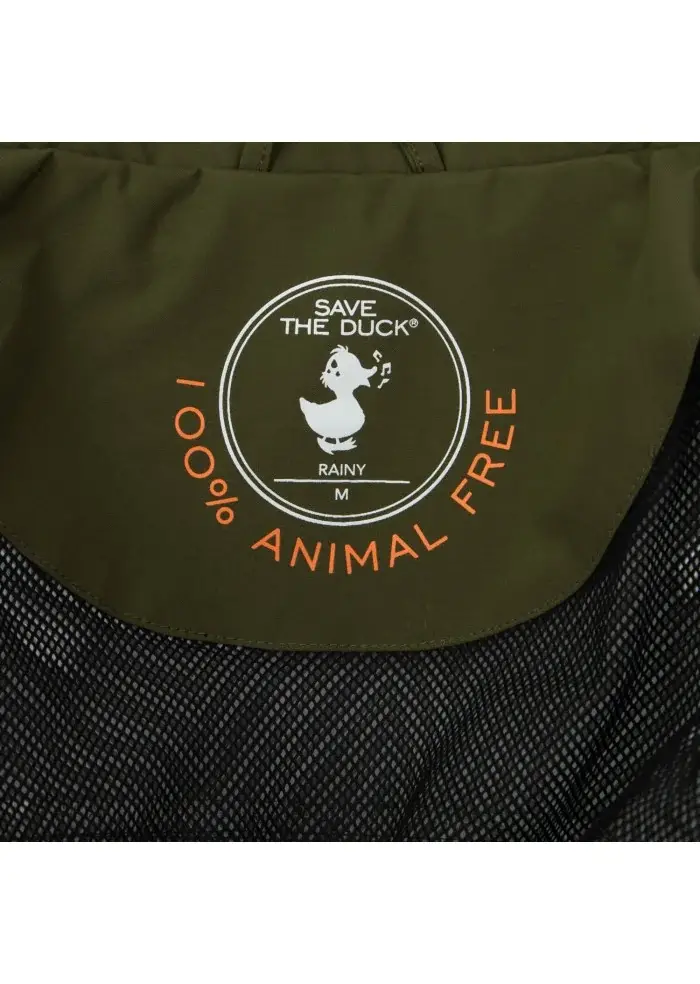 SAVE THE DUCK | IMPREMEABILE DARK18 FINLAY VERDE Negozi Online
