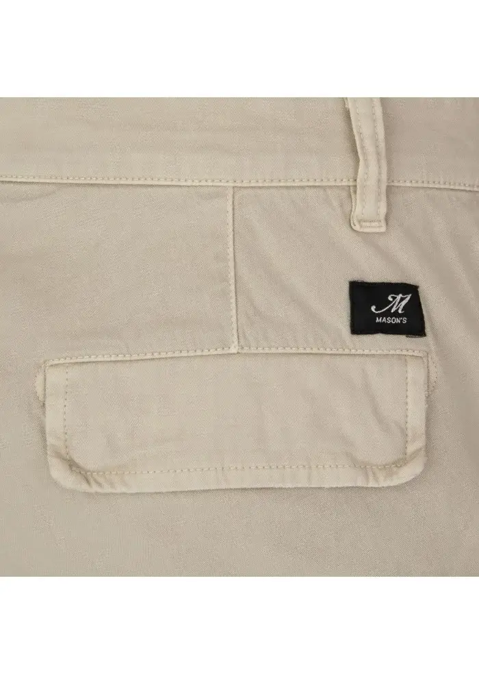 MASON'S | BERMUDA CARGO CHILE1 BEIGE Novità
