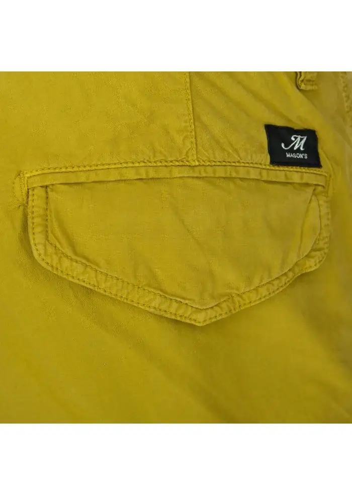 MASON'S | BERMUDA CARGO HONOLULU GIALLO OCRA Sconto