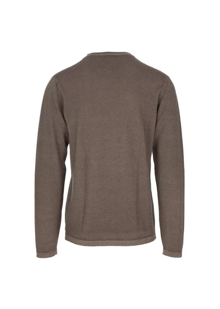 WOOL & CO | MAGLIONE LANA MERINO MARRONE Online