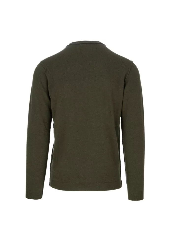 WOOL & CO | MAGLIONE LANA VISCOSA VERDE In Vendita