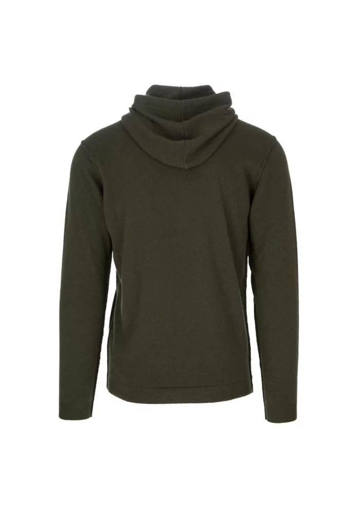 WOOL & CO | MAGLIONE CAPPUCCIO VERDE Offerte